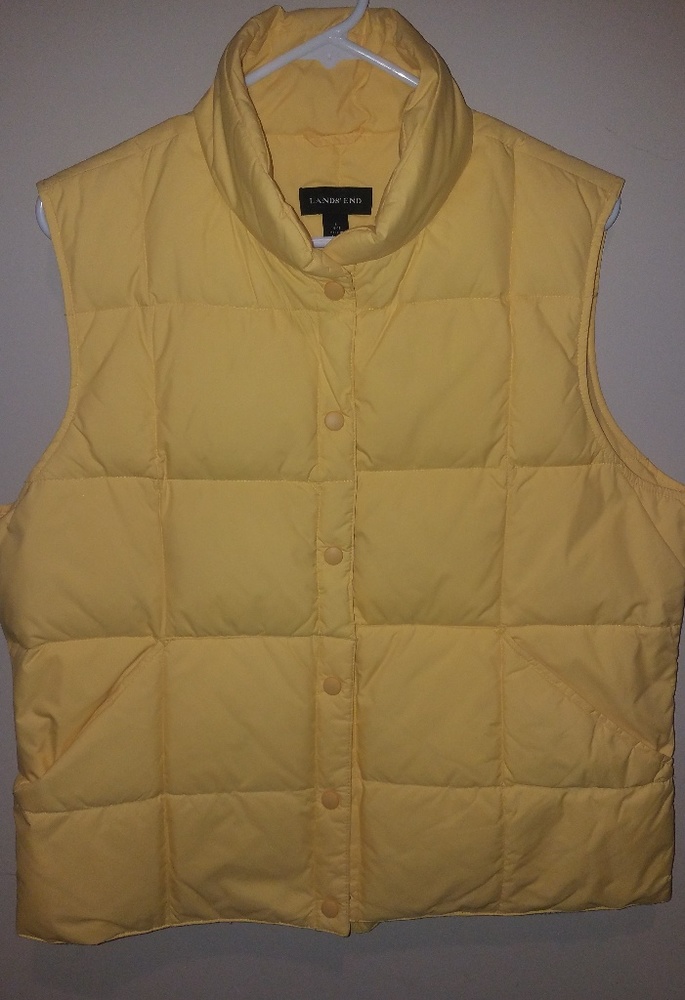 Land's End women's down vest